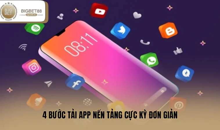 BIGBET88 - Nhà Cái Đẳng Cấp Số 1 Thị Trường Châu Á 6 4 bước tải app nền tảng cực kỳ đơn giản