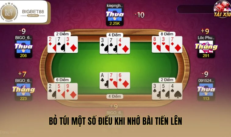 Bỏ túi một số điều khi nhớ bài Tiến Lên