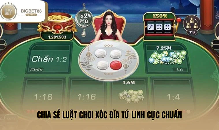 Cách Chơi Xóc Đĩa Tứ Linh - Hướng Dẫn Cách Đánh Hay 1 Chia sẻ luật chơi Xóc Đĩa Tứ Linh cực chuẩn