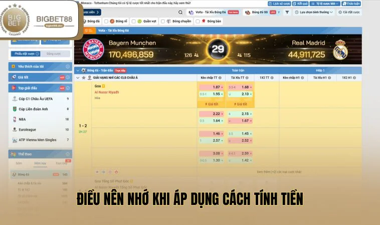 Điều nên nhớ khi áp dụng cách tính tiền