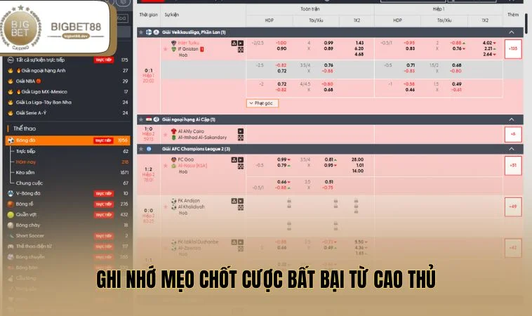 Kèo Tỷ Số Chính Xác Là Gì Và Cách Chuẩn Xác Ra Sao? 3 Ghi nhớ mẹo chốt cược bất bại từ cao thủ