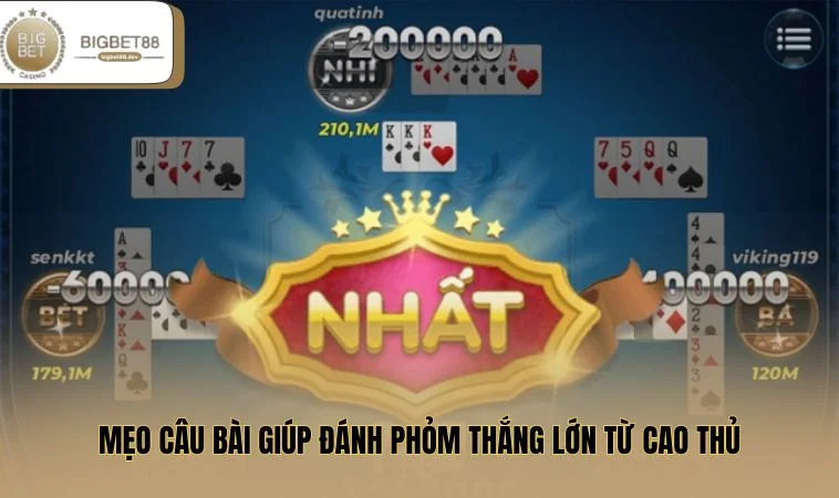 Cách Tính Toán Trong Đánh Phỏm - Hướng Dẫn Cược Hay 1 Mẹo câu bài giúp đánh Phỏm thắng lớn từ cao thủ