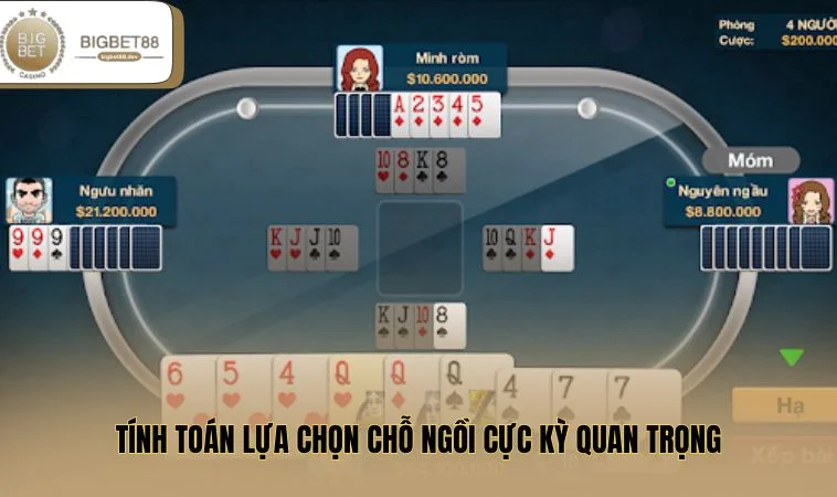 Cách Tính Toán Trong Đánh Phỏm - Hướng Dẫn Cược Hay 2 Tính toán lựa chọn chỗ ngồi cực kỳ quan trọng